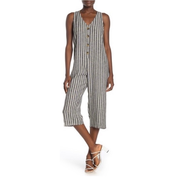abound linen overalls